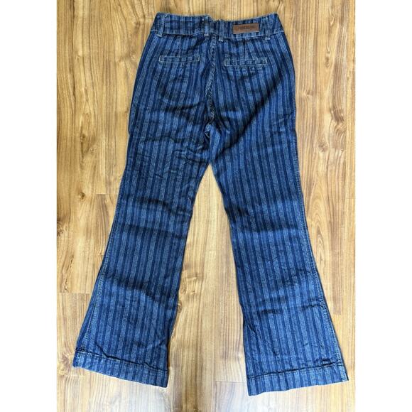 Rock and Roll Womens Striped Cowgirl Flare Jeans 27X32 Lainey Wilson‎ - Picture 2 of 6